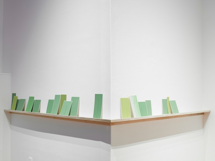 Kate Shepherd, Disputing a Notion, Green Grasses (2000-14). Installation view, photo by Zachary Allen.